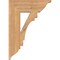Ekena Millwork Merced Traditional Smooth Bracket, Western Red Cedar, 5 1/2"W x 20"D x 28"H BKT06X20X28MRC01SWR - alternate 2